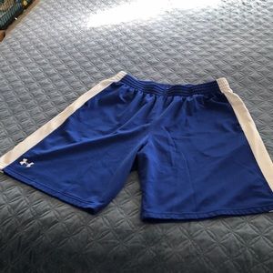 Under Armour Basketball shorts.